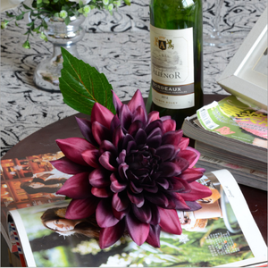 Bouquet de fleurs de <span class=keywords><strong>dahlia</strong></span> artificiel en gros d'usine <span class=keywords><strong>Fleur</strong></span> de <span class=keywords><strong>dahlia</strong></span> en soie artificielle pour la décoration de mariage de salon - Product Image 4