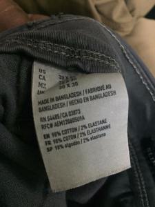 กางเกงชิโนทรงตรงเข้ารูปและยืดได้ทำจากผ้าฝ้ายสวมใส่สบายสำหรับผู้ชาย - Product Image 6