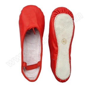 Rouge Chaussures de Danse de Ballet - Product Image 1