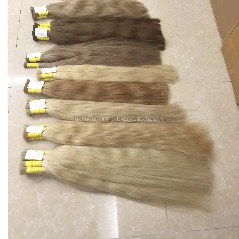 Europian Color Hair Bulk Silky Smooth Từ Công Ty Thanh An