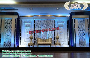Escenario de Boda Maharaja de Lujo, Gran Escenario para Bodas Indias, Mandap, Conjunto de Escenario para Bodas - Product Image 4