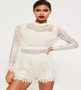 Well fit Ladies Dress High Fashionable for girls women and models White lace halter dress Wholesale Summer New European