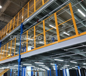 Maxrac : Solution de Stockage pour Entrepôt Multi-Niveaux à Charge Lourde avec Mezzanine et Plateforme en Acier - Product Image 4