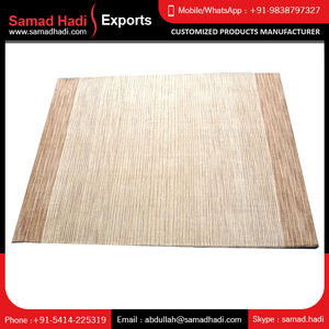 Alfombras de telar a mano tejidas a mano de suministro OEM bordadas de fabricante indio a granel a la venta a precio bajo 2025 - Product Image 4