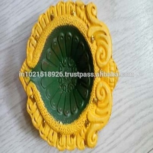 Earthen Pot Diya สำหรับตกแต่งงานแต่งงานกิจกรรมกลางแจ้งและในร่ม - Product Image 1