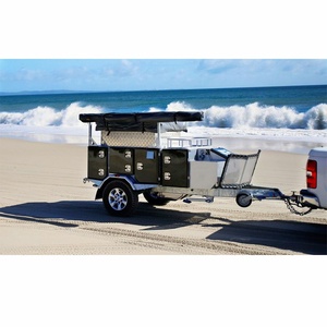 Xe Cắm Trại Mạnh Mẽ Manley Off Road UTV Nhẹ Nhất Nhỏ Gọn Nhỏ Gọn Hybrid Du Lịch Trailer - Product Image 2