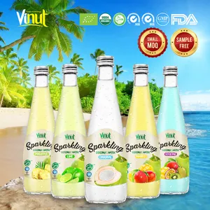 100% Acqua di cocco In Vetro BottleCan Dalla Thailandia