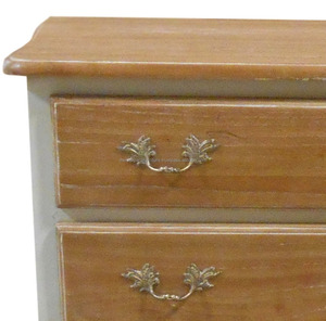 Furniture , French Vintage <b>Wooden</b> Nightstand Bedroom Furniture - Product Image 3