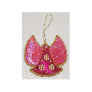 Beaded <b>Butterfly</b> Shape Christmas <b>Ornaments</b> - Product Image 1