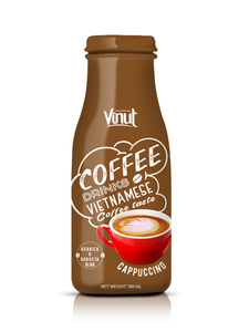 Botella de vidrio de 280ml, taza de café con leche, cerámica de Vietnam - Product Image 3