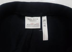 Leggings longs en lycra coton de base pour filles collants de sport de yoga et fitness de marque bon marché pour les sports et l'exercice des enfants - Product Image 3