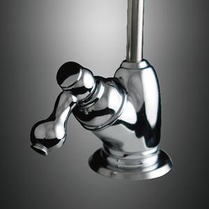 [ Taiwan Buder ] Robinet de filtration d'eau par osmose inverse classique à poignée unique, à montage sur pont, avec douchette extractible et LED - Product Image 4