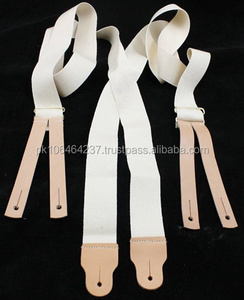 Nouveau Designer Service 100% Toile & Cuir Camouflage Taille Réglable Reproduction Civile Bretelles - Product Image 4