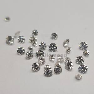 ห้องปฏิบัติการทำเพชร3.2ถึง3.3มม. DEF สี SI ความบริสุทธิ์ HPHT CVD หลวม Melee สีขาวขัดรอบเพชรสำหรับเครื่องประดับ - Product Image 5