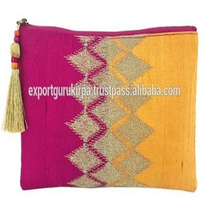 Style bohème indien femmes à la main perlé pochette sacs de messager élégant Style Boho soirée Shopping fête grande capacité - Product Image 3