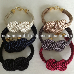 fashion <b>rope</b> <b>bracelet</b> colorful <b>rope</b> <b>bracelet</b> handmade silk <b>rope</b> <b>bracelet</b> Handmade Happiness - Product Image 1