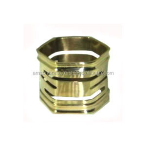 Nouveau rond de serviette décoratif pour mariage porte-anneau de serviette en papier décor de Table de mariage vente chaude anneau de serviette en forme - Product Image 2