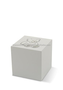 Recuerdo de plata de estrella de latón, urna de cremación, suministros funerarios - Product Image 3
