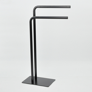 2-<b>Rail</b> 7 Shape Oval Tube <b>Bathroom</b> <b>Towel</b> Holder - Product Image 1