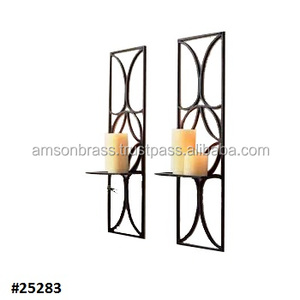 <b>Wall</b> Decorative Candle Holder Metal Aluminium <b>Wall</b> <b>Sconces</b> - Product Image 6