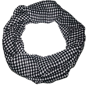 Bufanda infinita de invierno con estampado de logotipo personalizado, accesorios de moda para adultos, chal tradicional a cuadros - Product Image 5