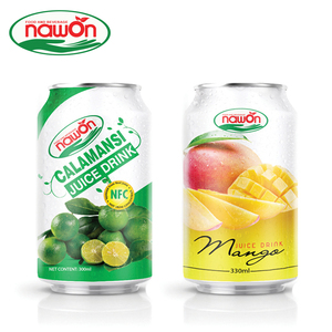 Custom Label 330ml NAWON Canned Top Quality Natural Health Drink Original Mango Juice <b>Beverage</b> Manufacturer Wholesale - Product Image 1