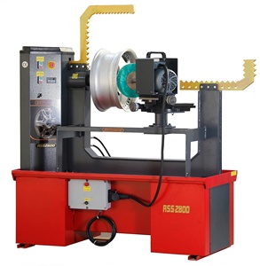 Machine de redressage et de polissage de jantes ZETAMAK RSS2600, équipement pour véhicules - Product Image 1