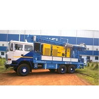 Máquina Perforadora Rotativa Diésel PRL PDTHR-450 de Alta Resistencia Montada en Camión, Perforación de Pozos de Agua de 450 Metros, 17kW, en Venta