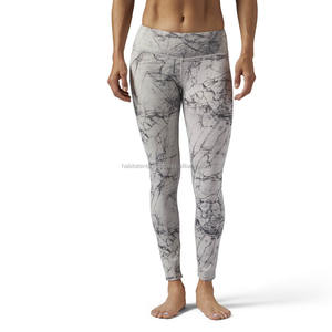 Leggings de yoga con estampado personalizado para mujer, pantalones deportivos al por mayor, ropa personalizada - Product Image 1