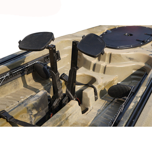 13FT Angler Kayak Boat Best Fishing Kayak Pedal Drive con sedile con telaio in <span class=keywords><strong>alluminio</strong></span> - Product Image 3