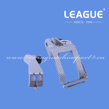 KP767UDX(KP767U+KP767DX)(6mm, 8mm, 10mm, 12mm)Double Needle Presser Feet Set with Center Guide for Durkopp Adler 467,767,768,868
