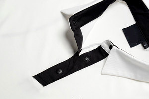 Camiseta Polo de Golf Personalizable con Logotipo Bordado para Mujer, Manga Corta, Cuello Alto, Secado Rápido, Transpirable, Ropa Deportiva Plus - Product Image 4