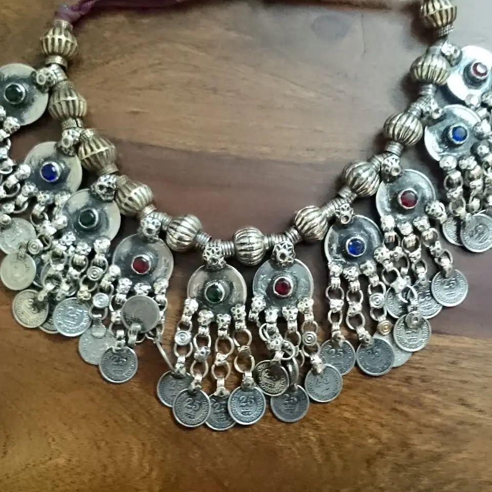 Kutchi Tribe Vintage Afghanischen Halskette