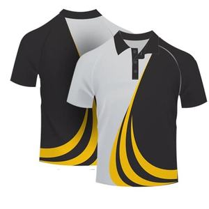Taille plus personnalisée pour hommes/femmes pour polos Tissu en jersey respirant à quantité minimale de commande basse - Product Image 4