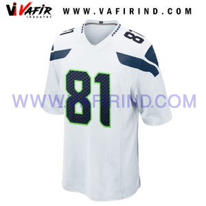 Camiseta personalizada de sublimación para adultos, equipo de camiseta juvenil de sarga, pantalones de práctica, camisetas de fútbol americano personalizadas - Product Image 3