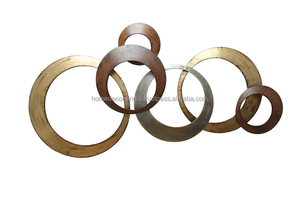 New Style High Quality Brass India Metallic Wall Decor Rings - Product Image 2