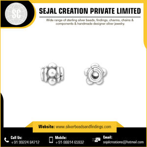 Cuentas sueltas de Plata de Ley 925, hallazgos de material metálico, tipo de joyería - Product Image 4