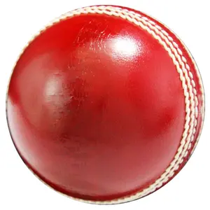 Özel Logo deri kriket topları, el dikişli