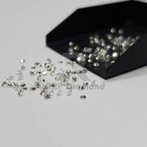 1.7 Đến 2.7 MM G H I Màu I Độ Tinh Khiết HPHT Lab Grown Diamonds Polished Loose Melee Trắng Chất Lượng Cao Tổng Hợp Cắt Kim Cương Tròn - Product Image 4