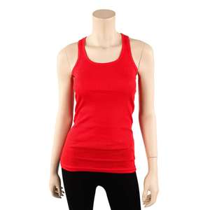 เสื้อกล้ามสำหรับผู้หญิงพิมพ์ลายเรียบผ้าคอตตอนผ้าคอตตอนเสื้อออกกำลังกายพิมพ์ซับลิเมชันตรงจากโรงงานสำหรับ100% - Product Image 2