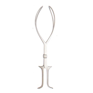 Pinzas obstétricas Kelland de alta calidad de 41cm, instrumentos quirúrgicos manuales de acero inoxidable, objetivo médico Mahersi - Product Image 5