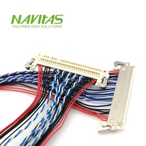 ชุดสายเคเบิล LVDS แบบมีตัวล็อค 30 พิน รุ่น JAE FI-X30-HL พร้อมสายไฟขนาด 28 AWG - Product Image 1