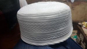 Muslim Prayer Cap Islamic Namaz Topi Cotton Kufi <b>Hat</b> <b>for</b> Men - Product Image 2