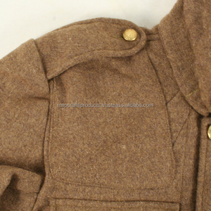 Venta caliente de moda de alta calidad de invierno hecho a mano bordado hombres vestido británico túnica abrigos - Product Image 5