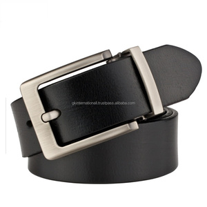 Occidental-cinturones de Cuero 100% auténtico para hombre, cinturón informal de lujo hecho a mano, a la moda, en todos los tamaños personalizados - Product Image 1