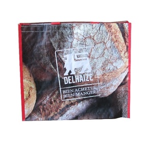 Bolsa de compras de laminación no tejida PP impresa reutilizable a todo color hecha en Vietnam para promociones - Product Image 2