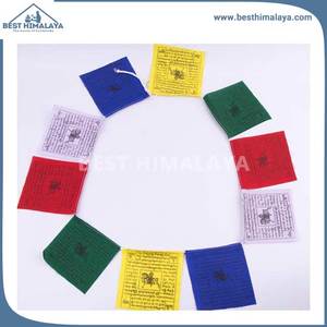 Windhorse Tibetan Prayer Flag Set - Product Image 5