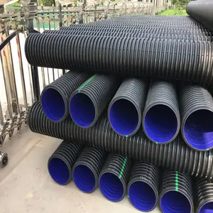 HOA HA Supplier Vietnam HDPE Double Wall Corrugated Pipe For Construction Industry