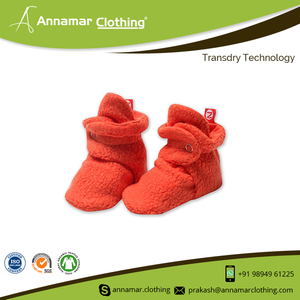 Wholesale New Design Baby <b>Booties</b> - Baby Boots Wholesale Soft Sole 100% Organic Cotton Baby <b>Booties</b> - Product Image 6