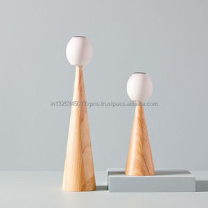 Gold <b>Pillar</b> <b>Candle</b> Holder - Product Image 5